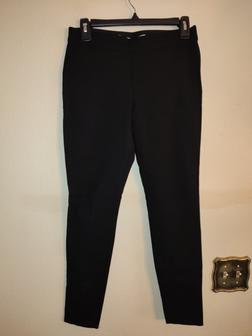 Women's Max Studio Pull on Black Leggings Pants Size S Style 9707Z01